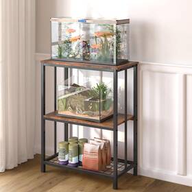 Ydtop Pxzzpt063hs 10-20 Gallon Fish Tank Stand Heavy Duty Metal 20 Aquarium 3-tier
