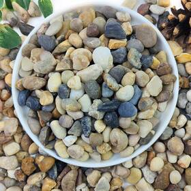 Yiszm Yi-bpgxls20lb0 20lbs Natural River Rocks For Plants 3/8 Inch Aquarium Gravel