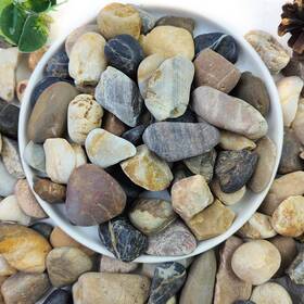 Yiszm Yi-bpgxls5lb1 5lbs Aquarium Rocks 5/8 Inch Natural Mixed Pebbles For Plants