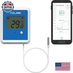 Yolink B0cdfc8zhx Smart X3 Outdoor Temperature Data Logger With Probe Thermometer