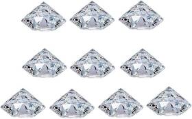 Zaoalife Atmb24t74-t 10pcs Diamond Table Place Card Holders Acrylic Crystal Name