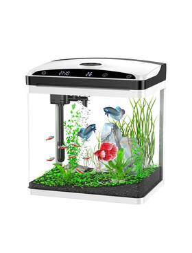 Zmulb 767461870879 Fish Tank Aquarium 3 Gallon With Smartclean Technology 7 Color Li