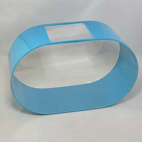Zoo Med Labratories Bt-62 Betta Condo 2 Gallon Oval Racetrack Tank Blue