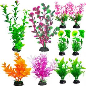 Zyaqudec 714422053888 10 Pcs Premium Fish Tank Accessories Or Decorations A Variety Of Si