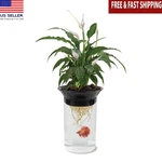 Aquaponic Betta Tank Hydroponic Planting System Clear Plastic Mini 0.5G Home New. Fixed Price $30.04.