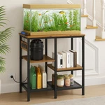 20-29-37 Gallon Fish Tank Stand With Power Outlet Usb Port, Metal Aquarium. Fixed Price $119.33.