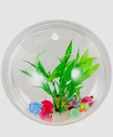 Wall Mounted Hanging Bowl Aquarium Tank Beta Goldfish Plant Home Art Decor. Fixed Price $21.99.