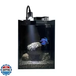 Daren 1.5GALLON Glass Aquarium Nano Small Fish Tank Start Kit With Adjus.... Fixed Price $44.99.