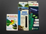 Aquarium Miscellanious Equipment Bundle (heater, Filter, & Light). Fixed Price $44.45.