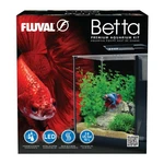 Fluval Premium Betta Kit 2.6 Gallon Aquarium Tank With Led & 3-STAGE Filter. Fixed Price $109.99.