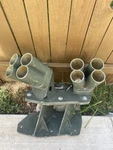 Military Truck Battle Tank Smoke Grenade Discharger-used. Fixed Price $799.99.