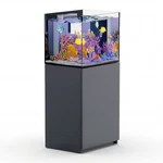 50 Gallon Coral Reef Aquarium Ultra Clear Glass Tank & Built In Sump Silver. Fixed Price $1387.99.