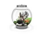 Aquarium 4 Gallon Biorb Classic 15 Acrylic Led Lights Remote Silver. Fixed Price $209.99.