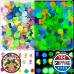 350PCS Glow The Dark Cute Sea Shell Animals Aquarium Beads Uv Color Changing. Fixed Price $22.80.