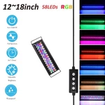 Hygger Aquarium Led Lighting Fish Tank 12" 18" 24" 30" 36" 48". Fixed Price $29.99.