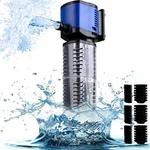 3-STAGE Deep Filtration System For 75-300 Gallon Fish Tanks Easy Maintenance. Fixed Price $109.99.