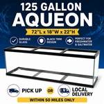 New - Standard Aquarium Black Frame 125 Silicone Gallon. Fixed Price $499.99.