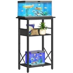 Hoobro 10 Gallon Aquarium Stand, 3-TIER Fish Tank With Storage, Reptile Tu. Fixed Price $72.99.