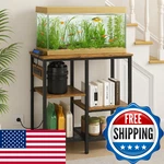 20-29-37 Gallon Fish Tank Stand With Power Outlet Usb Port, Metal Aquarium. Fixed Price $103.93.