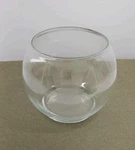 Clear Glass Round Fish Bowl Vase Candy Jar Decoration. Fixed Price $21.97.