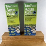 2X Tetra Ponds Aquasafe 16.9 Oz Makes Tap Water 4 Fish Treats 2500 Gal. Fixed Price $29.49.