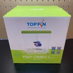 Top Fin Underwater Worlds Fishy Corner Aquarium .5 Gallon Beta/fish Tank - New!. Fixed Price $31.55.