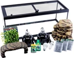 Tetra Aquatic Turtle Deluxe Kit 20 Gallons, Aquarium With Filter And Heating Lam. Fixed Price $335.77.