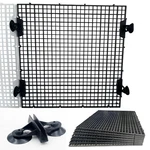 0.35-INCH Black Aquarium Divider Panel 11.8"X11.8",8PACS Strong Suction Cup.... Fixed Price $29.31.