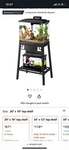 Aqueon Forge Aquarium Stand By 10-INCH 20" X 10" Top Shelf. Fixed Price $30.00.