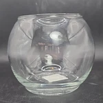 Libbey # 802 Footed Clear Glass Fish Bowl Terrarium Planter Vase Usa 4 In New. Fixed Price $10.00.