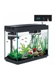 Barkbuddy Fish Tank 2.4 Gallon Aquarium Kit Self Cleaning 7-COLOR. Fixed Price $96.54.