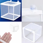 Us 1 Pc Fish Tank Aquarium Guppy Breeding Breeder Baby Gauze Trap Box Isolator. Fixed Price $7.59.