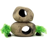 Alegi Stackable Aquarium Ceramic Decorations Rock Caves,betta Fish Tank. Fixed Price $16.42.