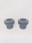 2 Lifegard Aquatics Standard Threaded Bulkhead Kit For Fish Aquariums High Impac. Fixed Price $19.99.