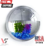 Aquarium Fish Tank Mount Acrylic Bowl Wall Hanging Home Decor Plant Pet Supplies. Fixed Price $20.99.