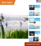 Acrylic Breeding Box For Baby Fish, Shrimp & Clownfish - Small Size. Fixed Price $23.99.