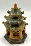 Cute Ceramic Pagoda For Fish Tank Aquarium Terrarium Diorama Display. Fixed Price $12.50.