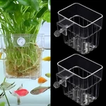 Arrebol 2 Pack Clear Aquarium Plant Holder Top Hanging Fish Tank. Fixed Price $10.52.