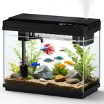 Fishkeeper 2.3G Smart Aquarium - Ultra Clear Glass Tank W/auto Timer. Fixed Price $81.94.