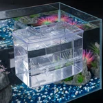 Aquarium Breeding Box Fish Tank Hatchery Incubator Acrylic Breeder For Baby. Fixed Price $32.99.