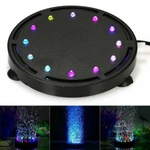 Aquarium Lighting Submersible Rgb Led Bubble Air Fish Tank Underwater Lamp. Fixed Price $13.01.
