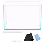 Allcolor Ultra Clear Rimless Aquarium Tank 6-60 Gallons Iron Glass 10GAI Top. Fixed Price $177.12.