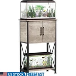 Aquarium Stand 5-10 Gallon Tanks W/ Storage Cabinet Sturdy Fish Furniture. Fixed Price $121.58.