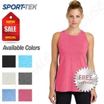 Sport-tek Womens Racerback Tri-blend Moisture Wicking Workout Tank Top M-LST402. Fixed Price $14.34.