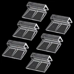 Pcs Aquarium Lid Clips, 6MM Clear Acrylic Fish Tank Holder Cover. Fixed Price $10.11.