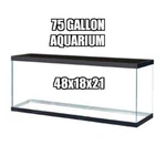 75-GALLON & Smaller Glass Aquariums Pet / Reptile Fish Tank Pro Grade. Fixed Price $39.00.