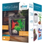 Elive 034160 Betta Cube With Led Light Black, 0.75 Gallon. Fixed Price $25.19.