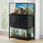 Hylemoros 20/29/30 Gallon Fish Tank Stand With Storage Cabinet Black. Fixed Price $155.97.