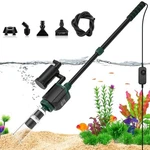 Aqqa 34W 600GPH Fish Tank Gravel Vacuum Cleaner 6-IN-1. Fixed Price $70.29.