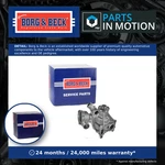 Water Pump BWP1242 Borg & Beck Coolant 1032000401 1032001601 1032002001 Quality. Fixed Price $140.68.